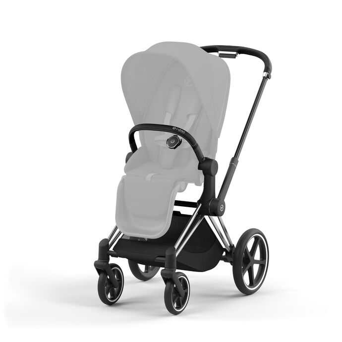 PRIAM Rahmen inkl. Sitz Hardpart Chrome Black | chrome